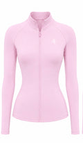 Cloud Pink Seamless Zip Jacket ☁️